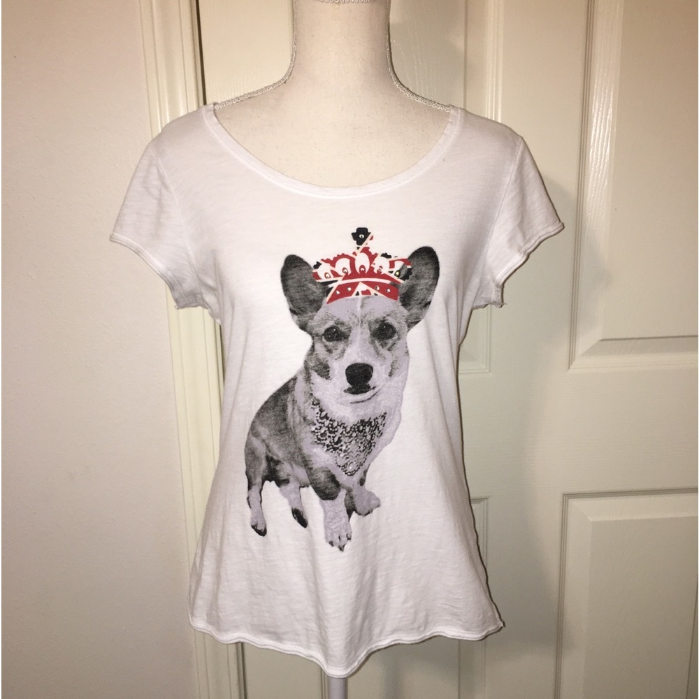 M&S Woman Corgi Graphic Top